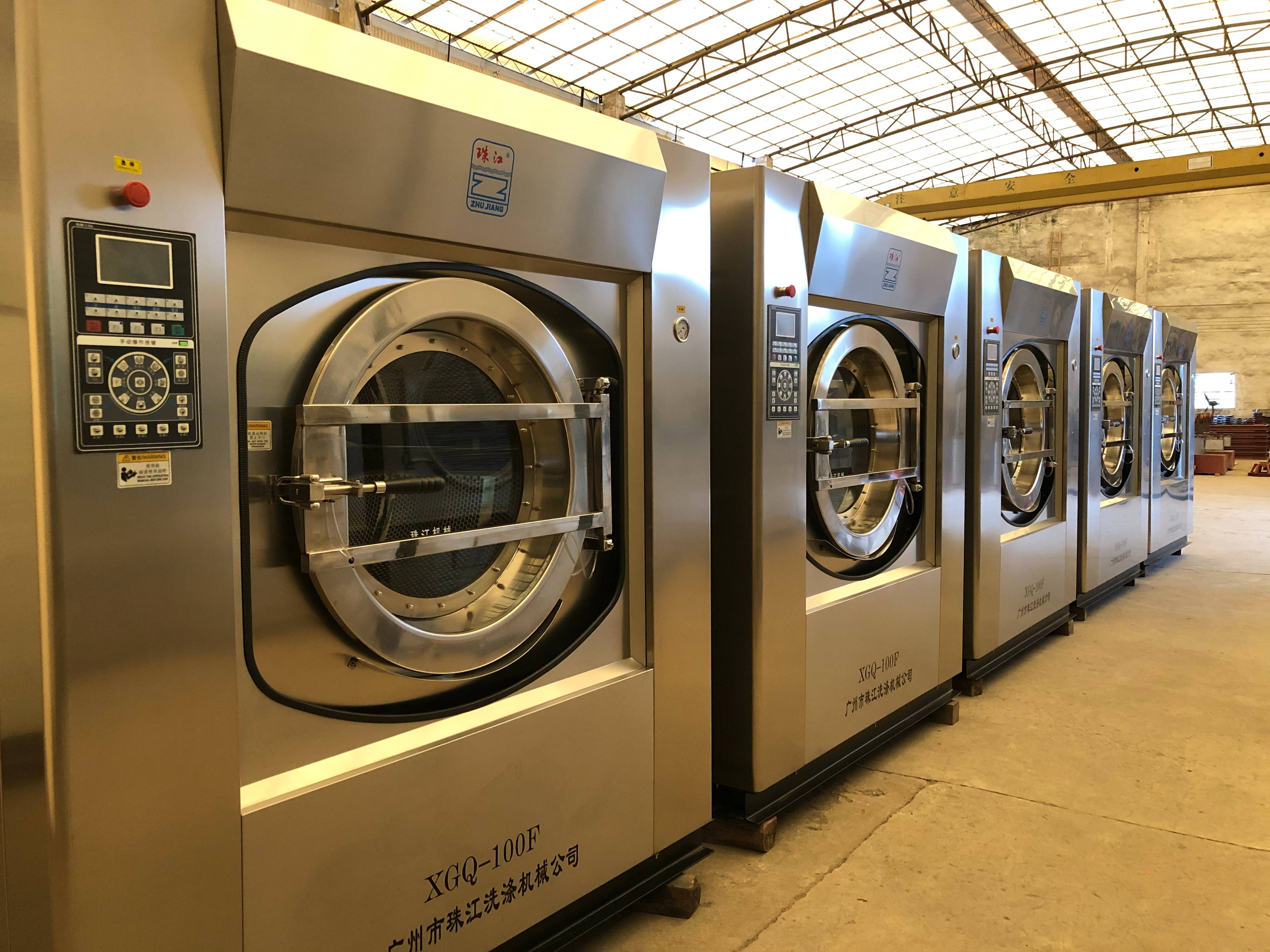 江蘇采購滿足100公斤布草清洗要求全自動洗脫機案例